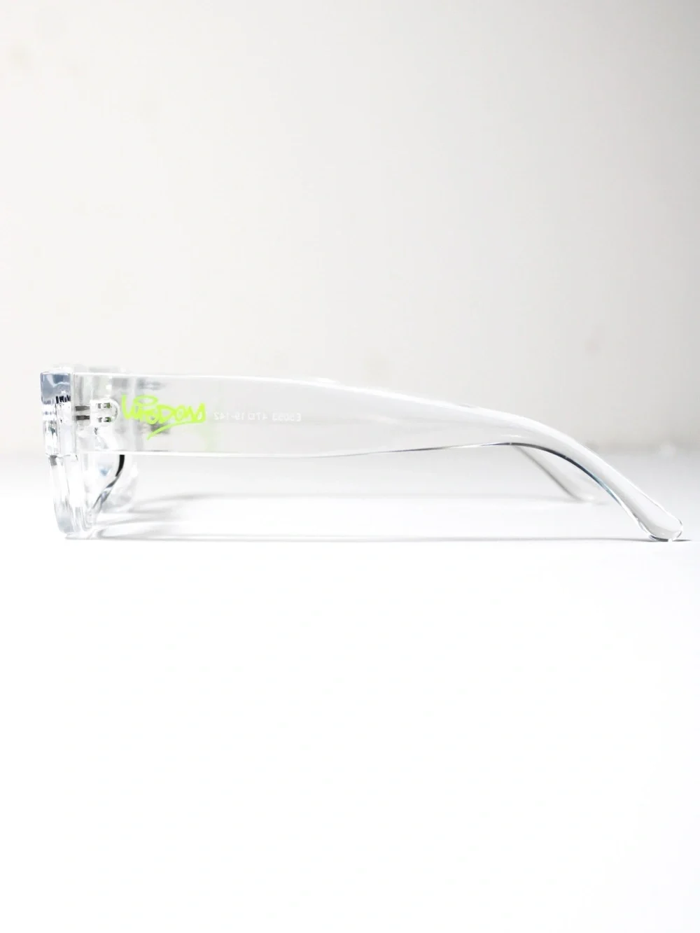 Clear Rectangle Frame Women's Eyewear - Transparent